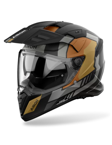 Casco AIROH Bandit Horn Gold Matt