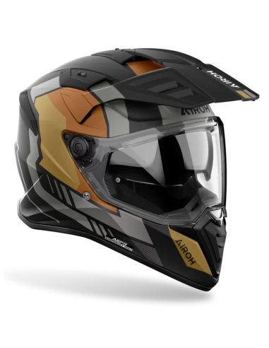 Casco AIROH Bandit Horn Gold Matt