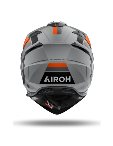 Casco AIROH Bandit Horn Naranja Mate