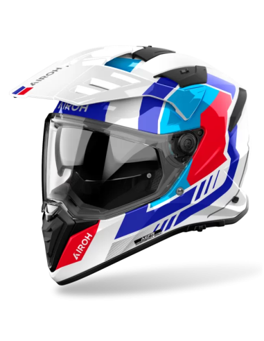 Casco AIROH Bandit Blanco Hueso Brillo