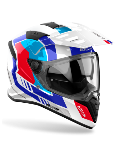 Casco AIROH Bandit Blanco Hueso Brillo