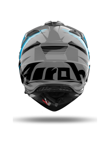 Casco AIROH Bandit Spicy Azul Brillo
