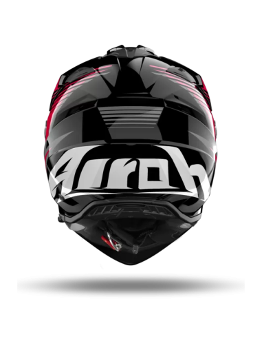 Casco AIROH Bandit Spicy Rojo Brillo