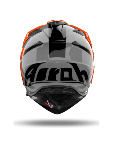 Casco AIROH Bandit Tune Naranja Brillo