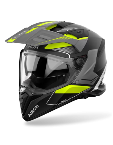 Casco AIROH Bandit Tune Amarillo Fluo...