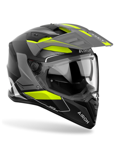 Casco AIROH Bandit Tune Amarillo Fluo...
