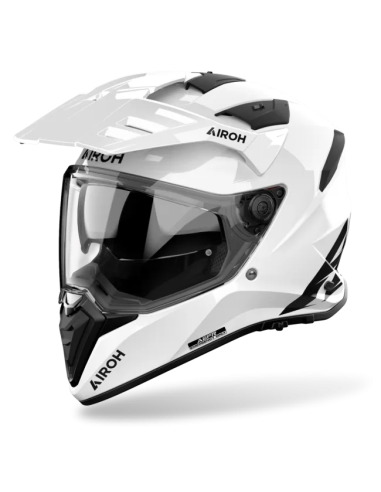 Casco AIROH Bandit Color Blanco Brillo