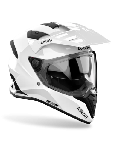 Casco AIROH Bandit Color Blanco Brillo