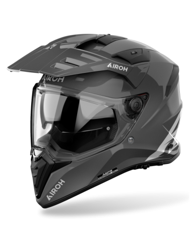 Casco AIROH Bandit Color Gris Oscuro...
