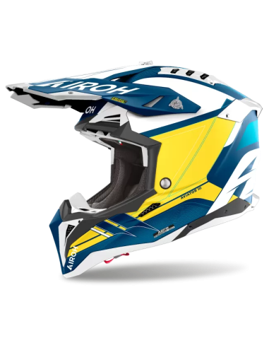 Casco AIROH Aviator 3 Saber Blue Matt
