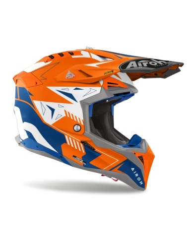 Casco AIROH Aviator 3 Spin Orange...