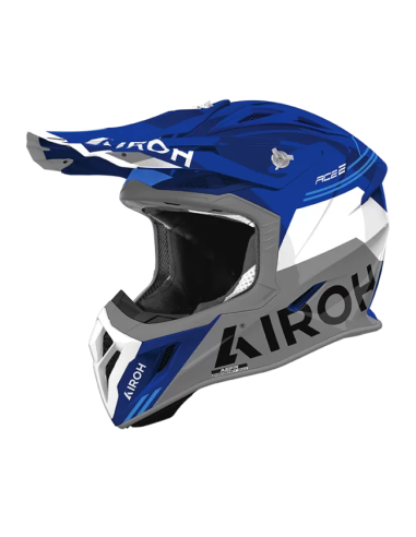 Casco AIROH Aviator Ace 2 Fury Blue...
