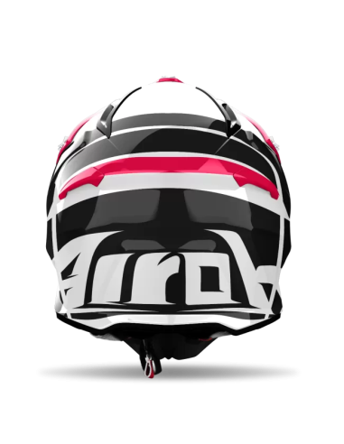 Casco AIROH Aviator Ace 2 Engine Red...
