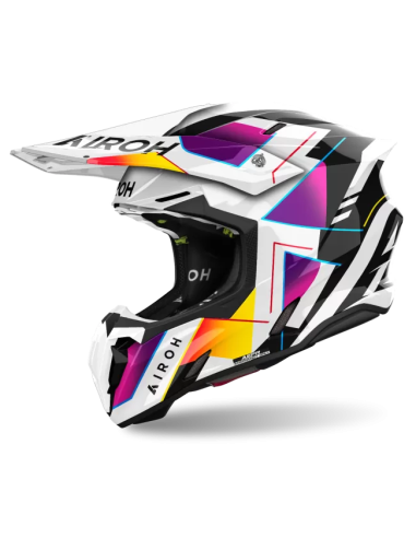 Casco AIROH Twist 3 Rainbow Gloss