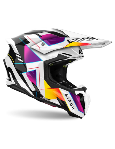 Casco AIROH Twist 3 Rainbow Gloss