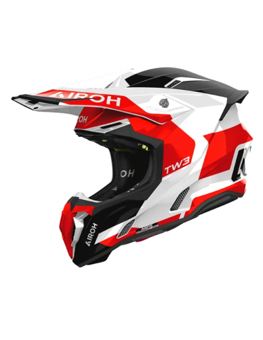 Casco AIROH Twist 3 Fancy Red Gloss