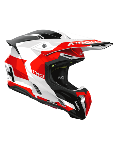 Casco AIROH Twist 3 Fancy Red Gloss