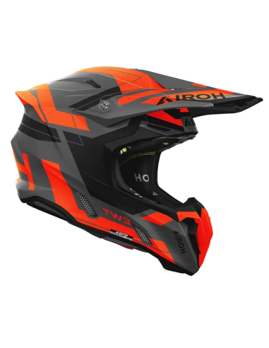 Casco AIROH Twist 3 Dynasty Orange Matt