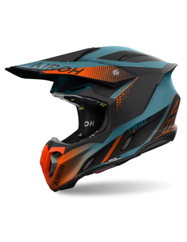 Casco AIROH Twist 3 Shard Orange Matt