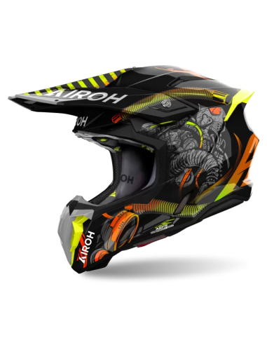 Casco AIROH Twist 3 Toxic Gloss
