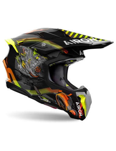 Casco AIROH Twist 3 Toxic Gloss