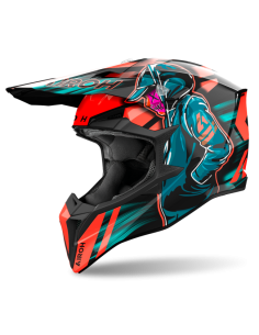 Casco AIROH Wraaap Cyber...