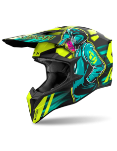 Casco AIROH Wraaap Cyber...