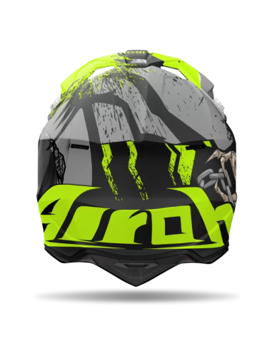 Casco AIROH Wraaap Darkness Matt