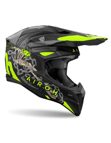 Casco AIROH Wraaap Darkness Matt