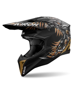 Casco AIROH Wraaap Cyborg Matt