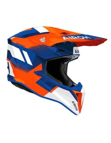 Casco AIROH Wraaap Vision Orange/Blue...