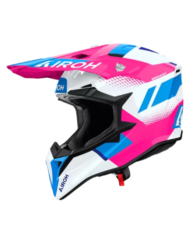 Casco AIROH Wraaap Vision Pink Gloss