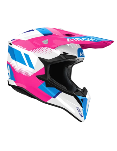 Casco AIROH Wraaap Vision Pink Gloss