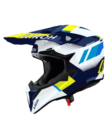 Casco AIROH Wraaap Vision Yellow/Blue...