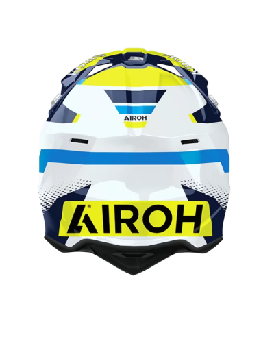 Casco AIROH Wraaap Vision Yellow/Blue...
