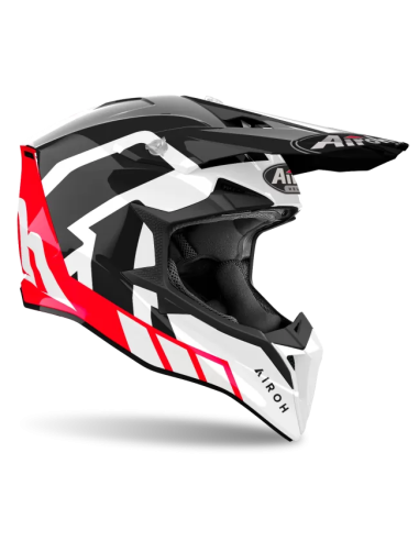 Casco AIROH Wraaap Reloaded Red Gloss