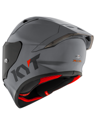Casco KYT R1R Plain Gris