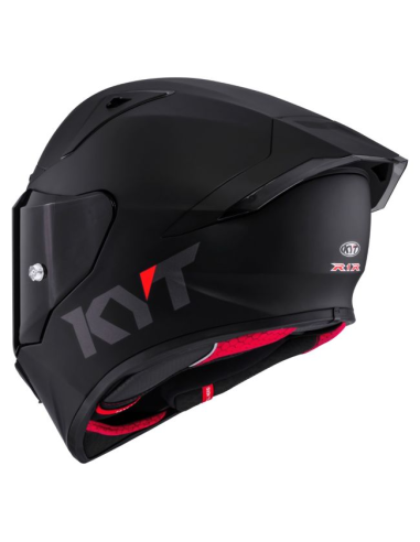 Casco KYT R1R Plain Negro Mate