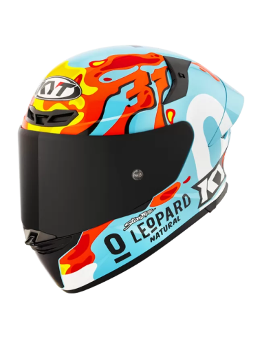 Casco KYT TT-Revo Replica Leopard Aragon