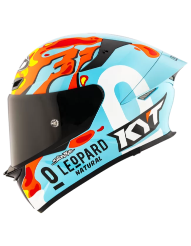 Casco KYT TT-Revo Replica Leopard Aragon