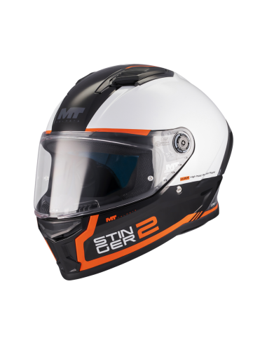 Casco MT Stinger 2 Core B0 Brillo