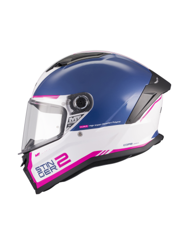 Casco MT Stinger 2 Core A8 Brillo