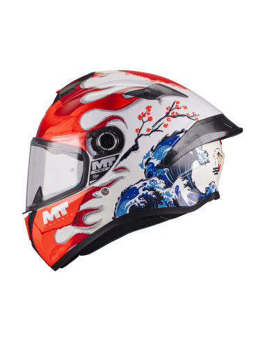 Casco MT Targo S Yamanaka A5 Brillo
