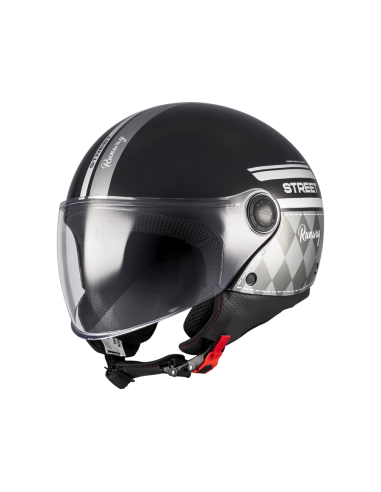 Casco MT Street S Runway B2 Brillo