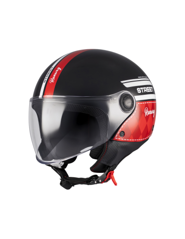 Casco MT Street S Runway B5 Brillo