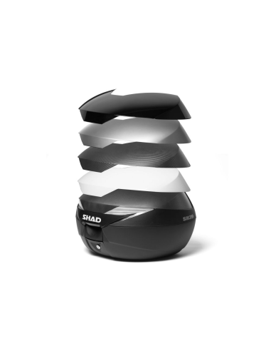 Maleta Top Case SHAD SH39 Negro