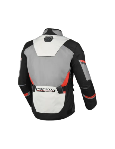 Chaqueta MACNA Zastro Gris/Negro/Rojo