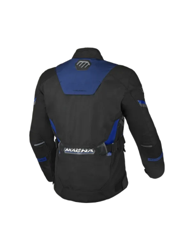 Chaqueta MACNA Zastro Negro/Azul Oscuro