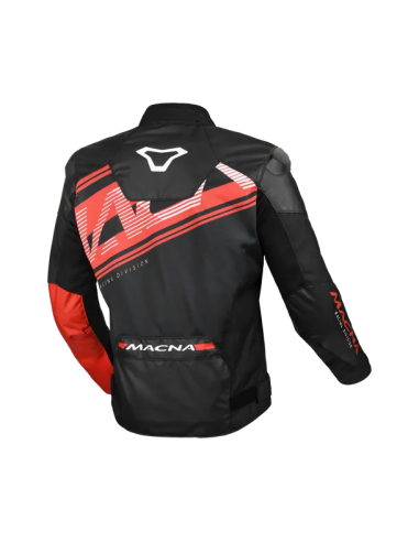 Chaqueta MACNA Sevent Negro/Rojo/Blanco