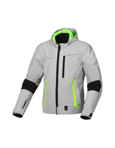Chaqueta MACNA Riggor Gris/Amarillo Fluo
